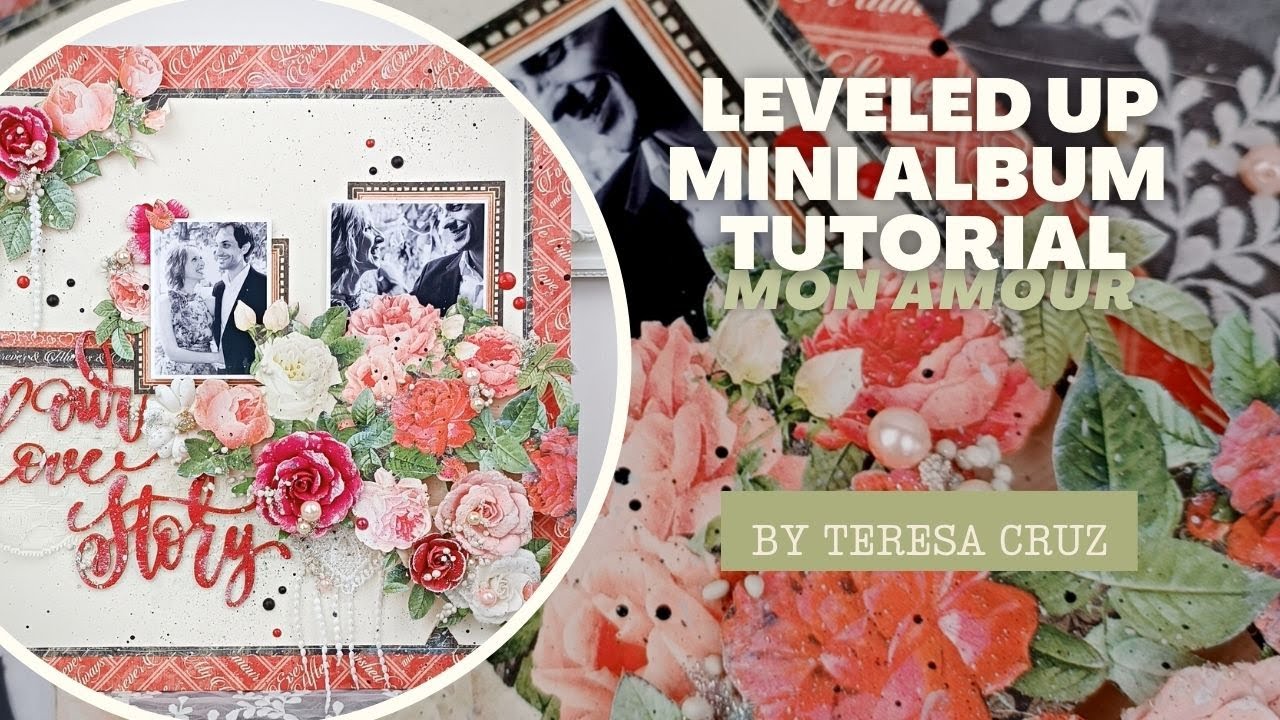 Our Love Story Layout - Mon Amour - by Teresa Cruz
