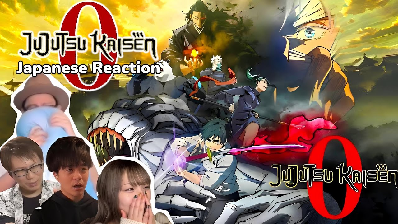 Jujutsu Kaisen The Movie 0 Japanese Reaction Mashup