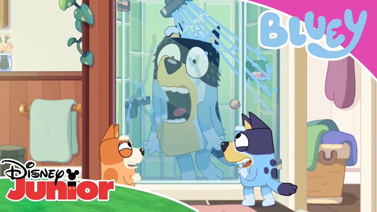 💇 Kaos hos frisøren | Bluey | Disney Junior Danmark