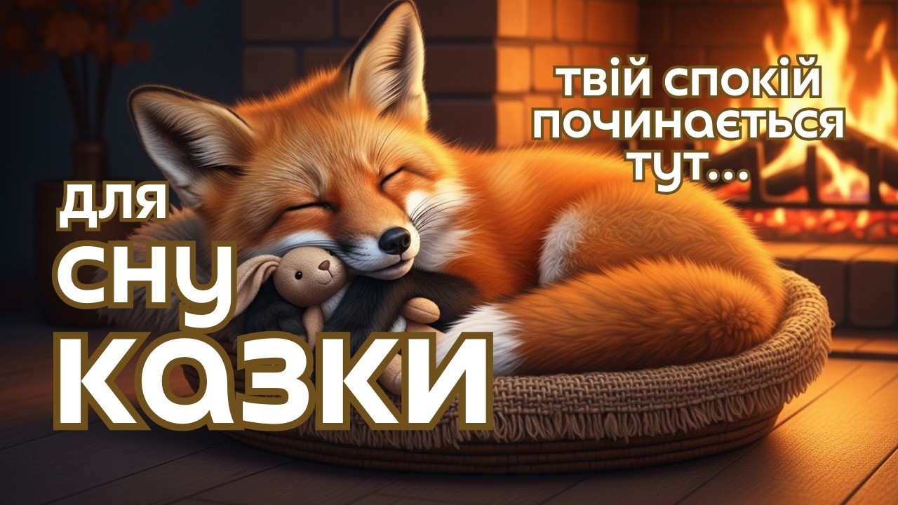 🌙 Засинай під авторські казки з терапевтичним ефектом. Заспокоєння думок і глибоке відчуття безпеки.
