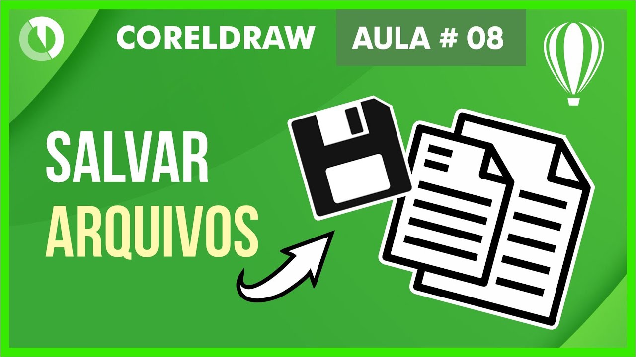 Como salvar um arquivo no Corel Draw