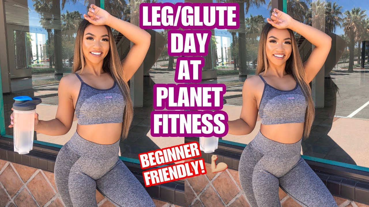 LEG/GLUTE WORKOUT AT PLANET FITNESS | LOVEEMANDA