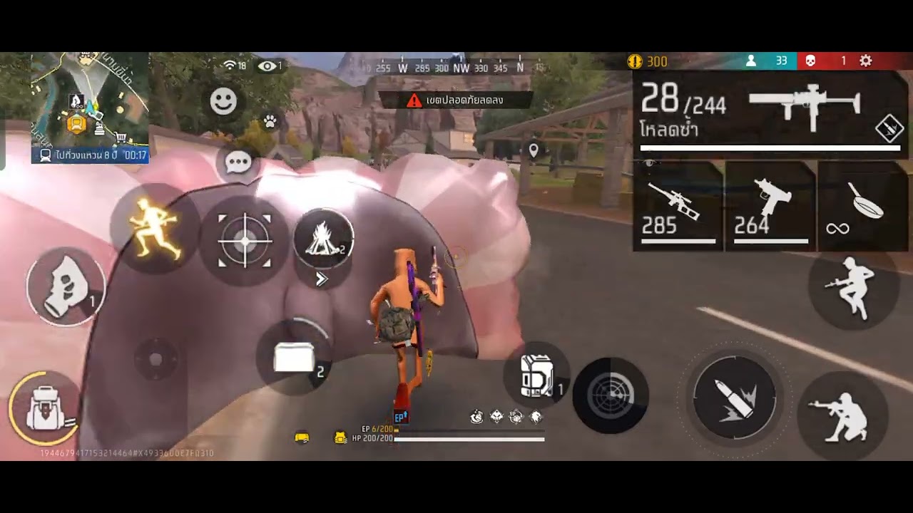 #freefire MX2 GAMING ແລງ ແພກທິນຳ4 SOLO