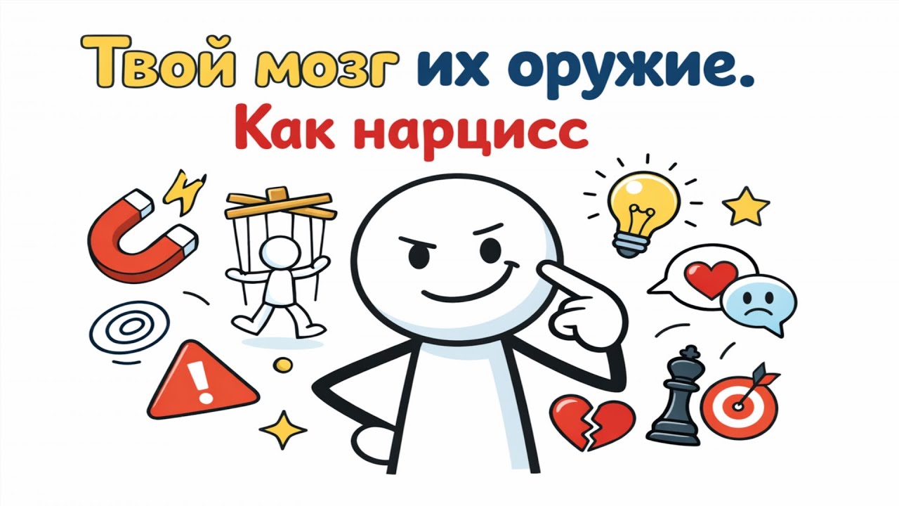Твой мозг — их оружие. Как нарциссы ломают тебя логикой