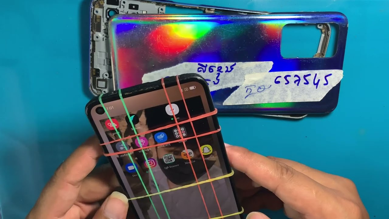 របៀបដូរអេក្រង់Oppo A54 /Oppo A54  LCD Replacement