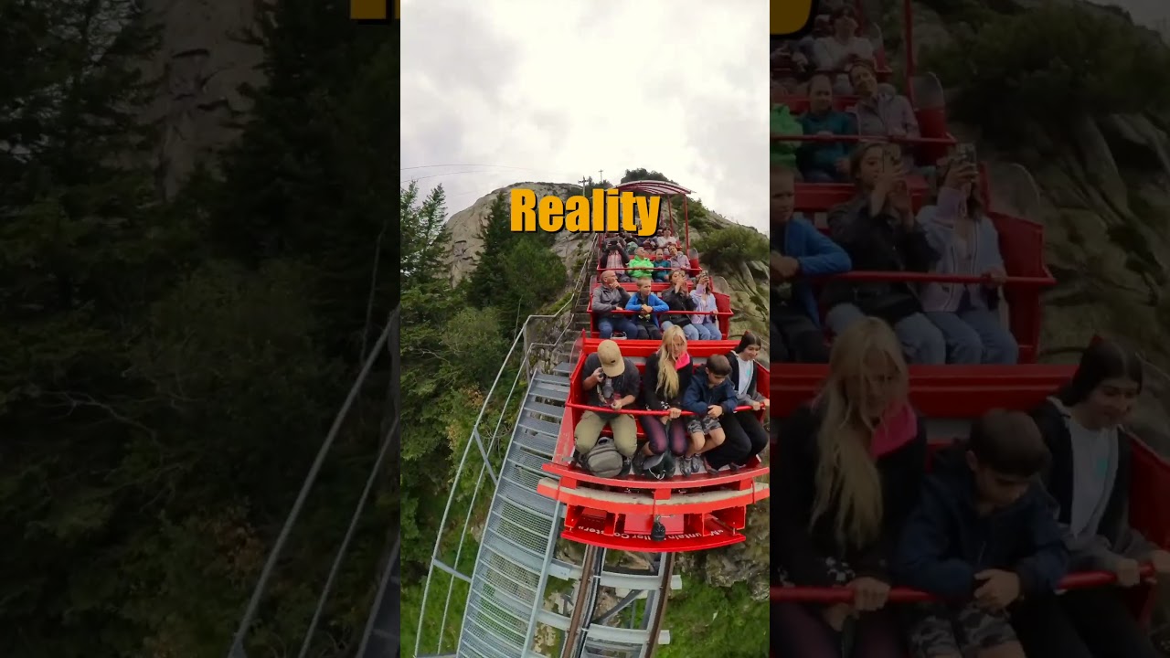 Insta VS reality - Gelmerbahn