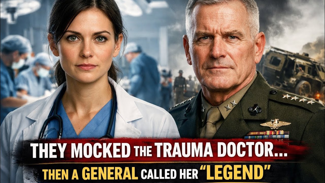 They Mocked the New Trauma Doctor… Then a Marine General Called Her “Legend”