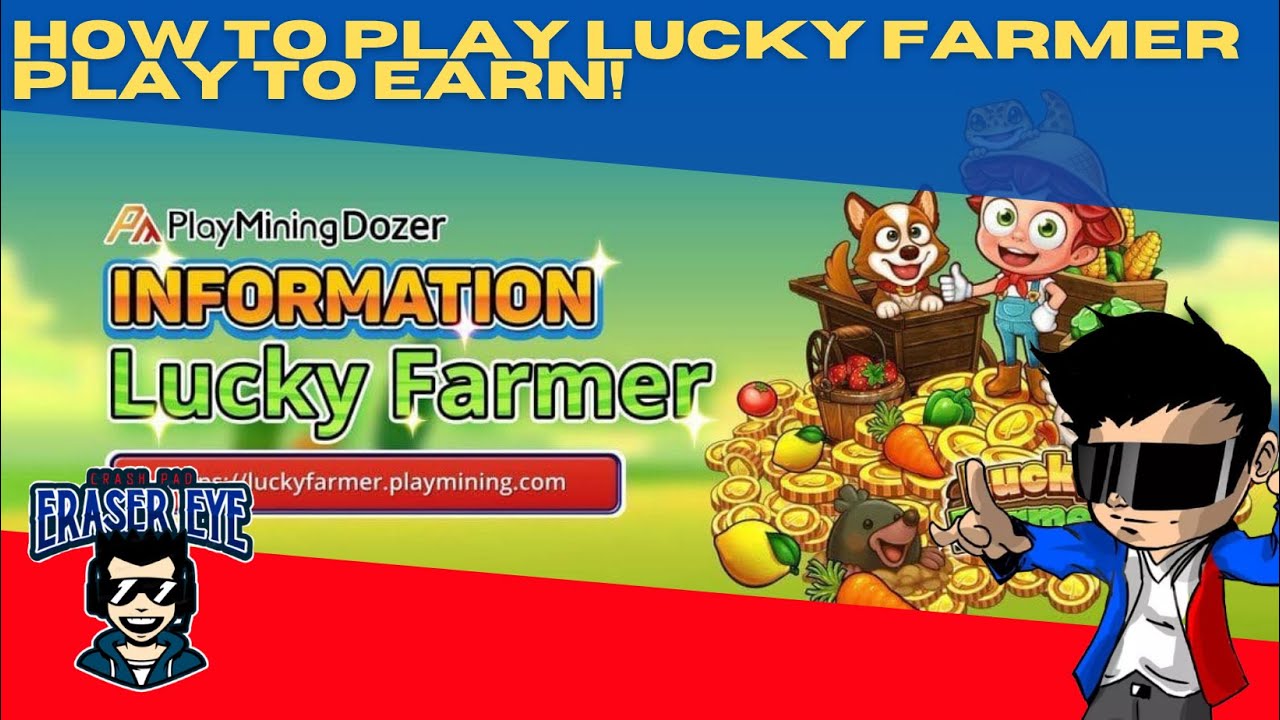 How to play Lucky Farmer. Play To Earn Game.