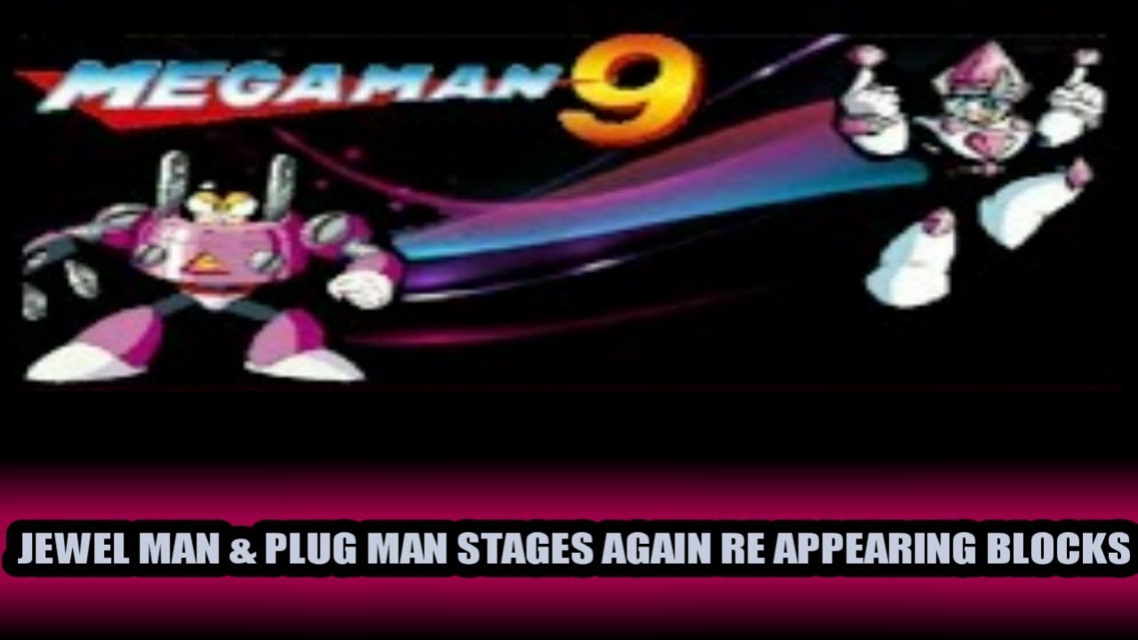 Megaman 9 Part 3 Jewel Man & Plug Man Stages Shiny Diamonds in Here