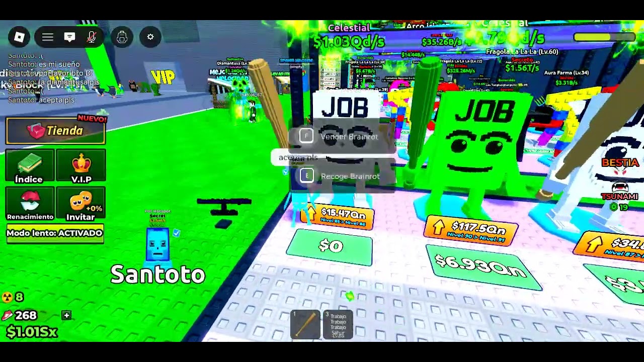 Jugué AdminAbuse de Tsunami Brainrots :) P1