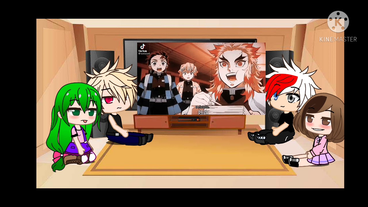 MHA reacts to future deku as Rengoku-Demon slayer//MY AU!!//Akari-Chan