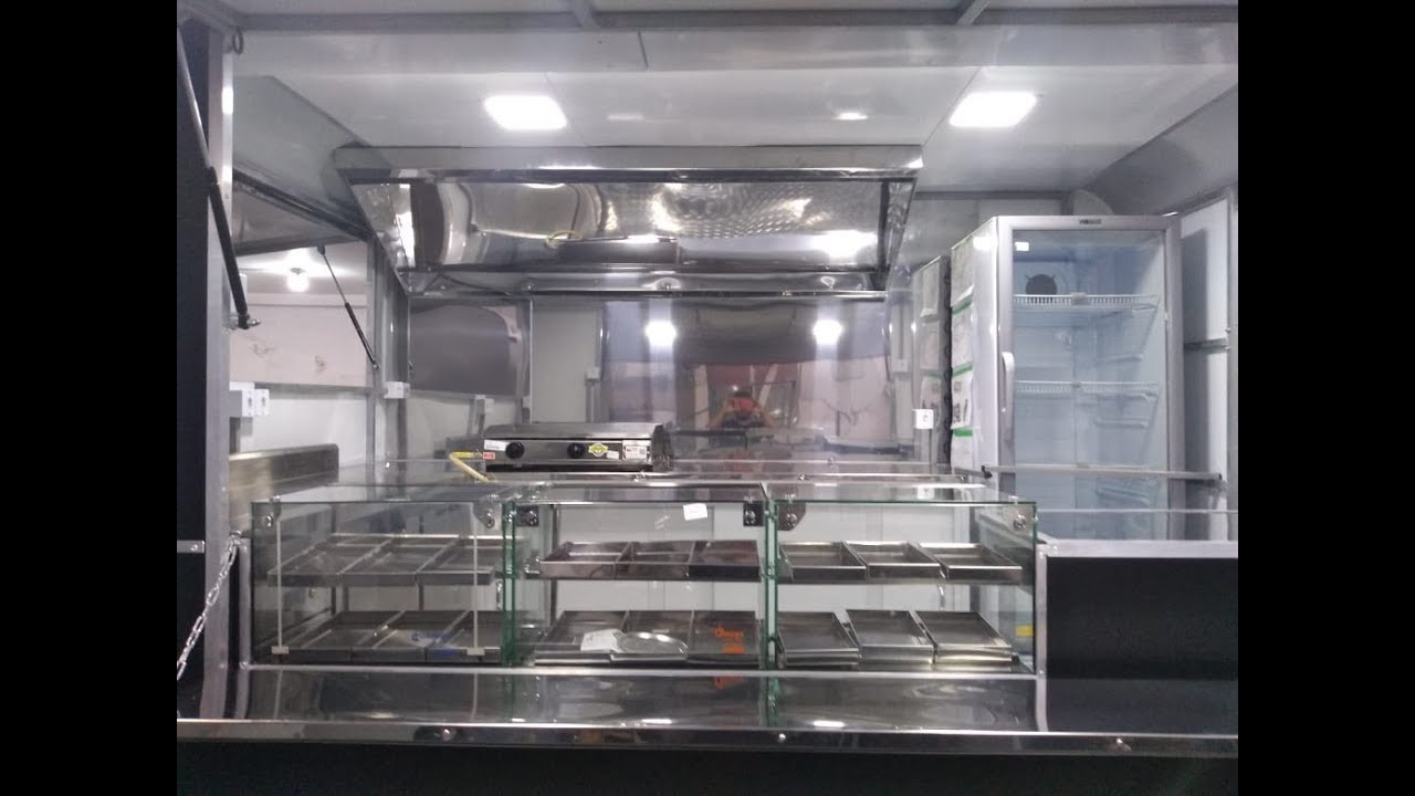 Lanchonete Sobre Rodas - Food Trailer completo - Kiko Trucks Cod 110 contato c/ fábrica na descrição