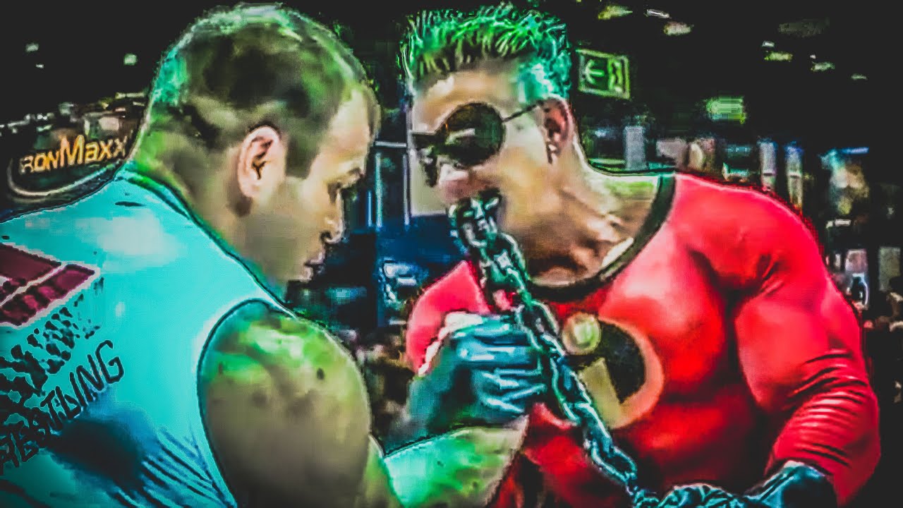 Denis Cyplenkov pushes Mr.Incredible (Andy Haman) while his patience is tested🤯😡😤