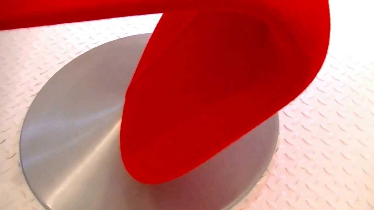 Chaise Verpan Verner Panton Dining System 1-2-3 rouge
