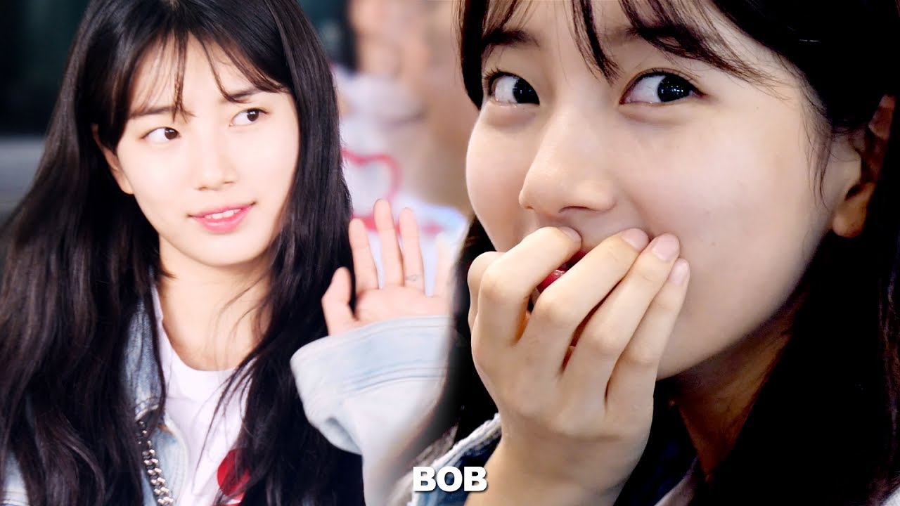 170722 수지 인천공항 입국 4K 직캠 by BOB