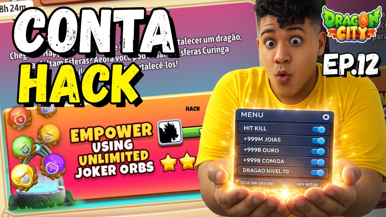 NOSSA!!! USEI HACK NA HAPPY HOUR DO DRAGON CITY 