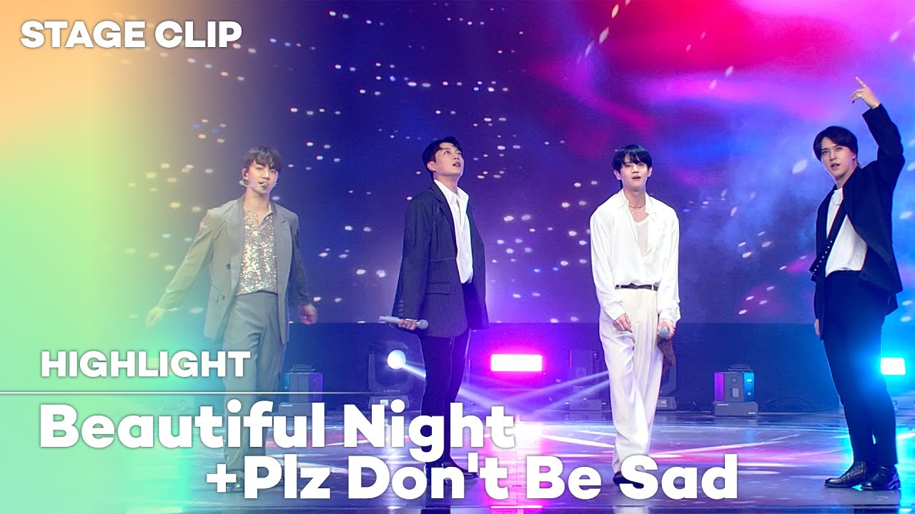 [Stage Clip🎙]HIGHLIGHT(하이라이트)-아름다운 밤이야+얼굴 찌푸리지 말아요(Beautiful Night+Plz Don't Be Sad)| KCON:TACT HI 5