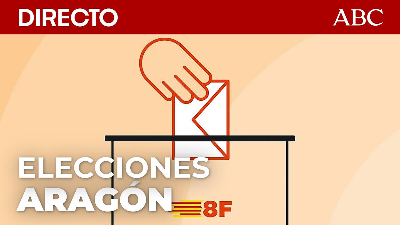 🔴 DIRECTO ELECCIONES ARAGÓN 2026 | Votaciones y TERCER AVANCE de PARTICIPACIÓN