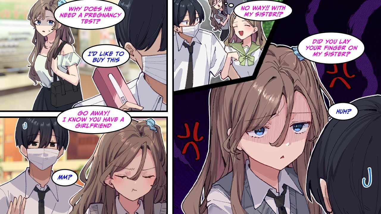 [Manga Dub] At my sister’s request, I bought a pregnancy test at a drugstore. But someone saw me...
