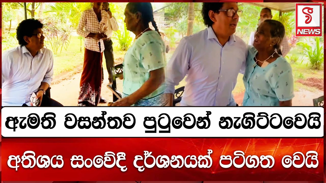 ඇමති වසන්තව පුටුවෙන් නැගිට්ටවෙයි