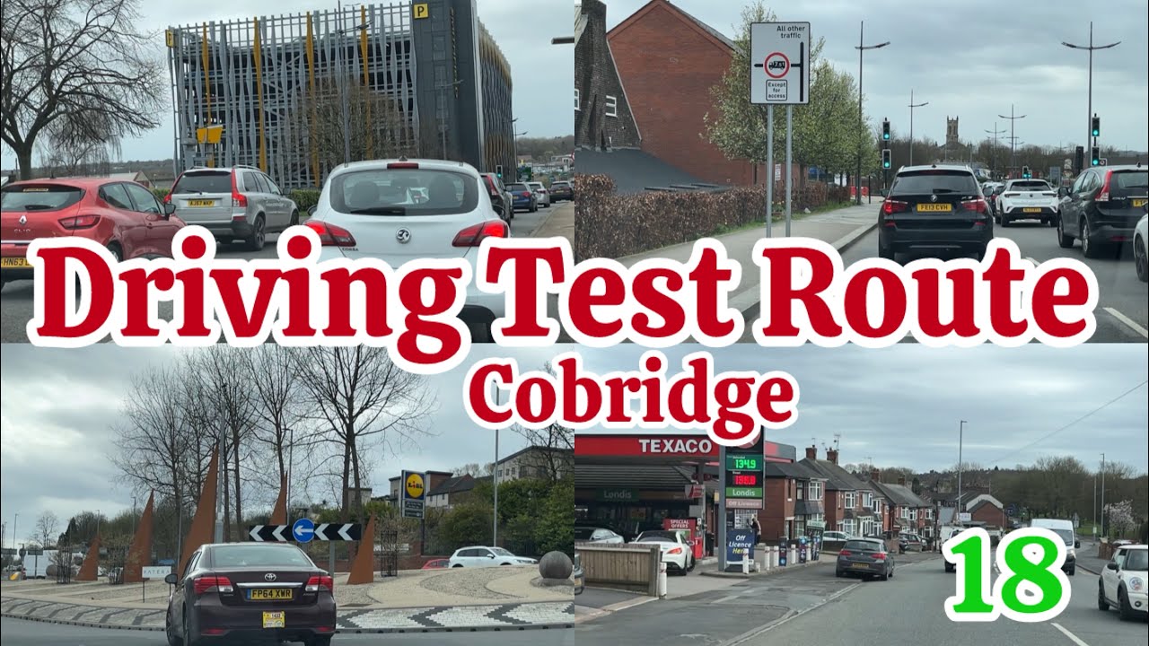 Driving Test Route 18 | Cobridge | Stoke-on-Trent | 2025