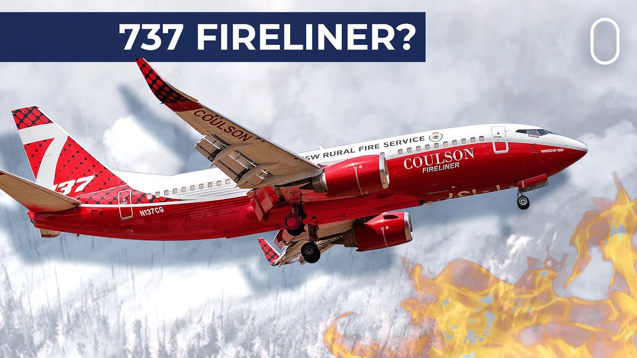 The Boeing 737 FireLiner: Modified Aerial Firefighters