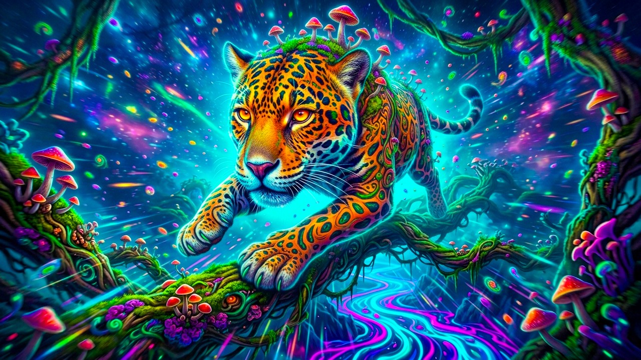 Astrix - Deep Jungle Walk (2026 Edit) x Magic Mushrooms Mix 🌀 Summer Festival Energy (AI Visuals)