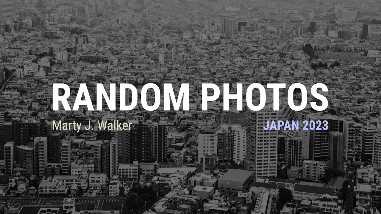 Random Photos  - Japan, 2023 (Lumix S1)