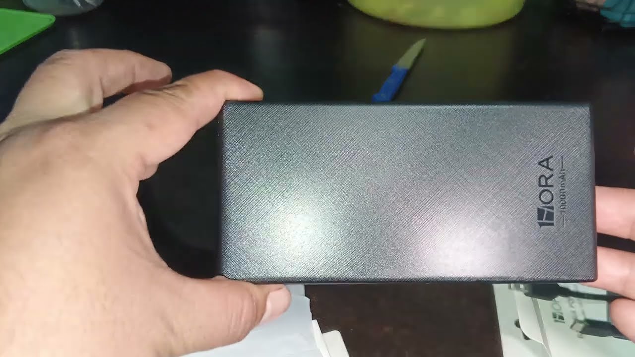 Unboxing Power Bank, Bateria 1Hora