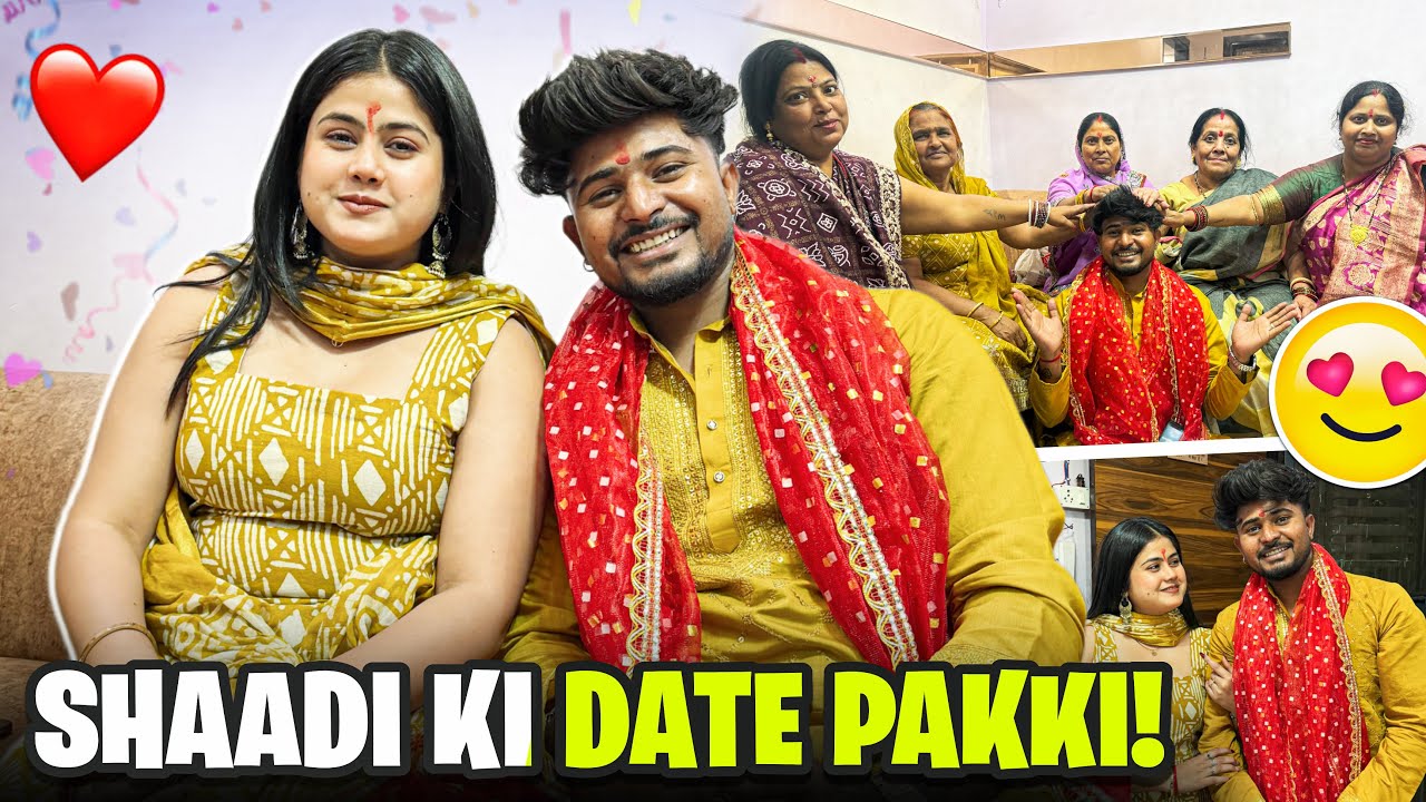 Shaadi Ki Date Pakki 🥹💍 | Ghar Me Celebration Start 🎉