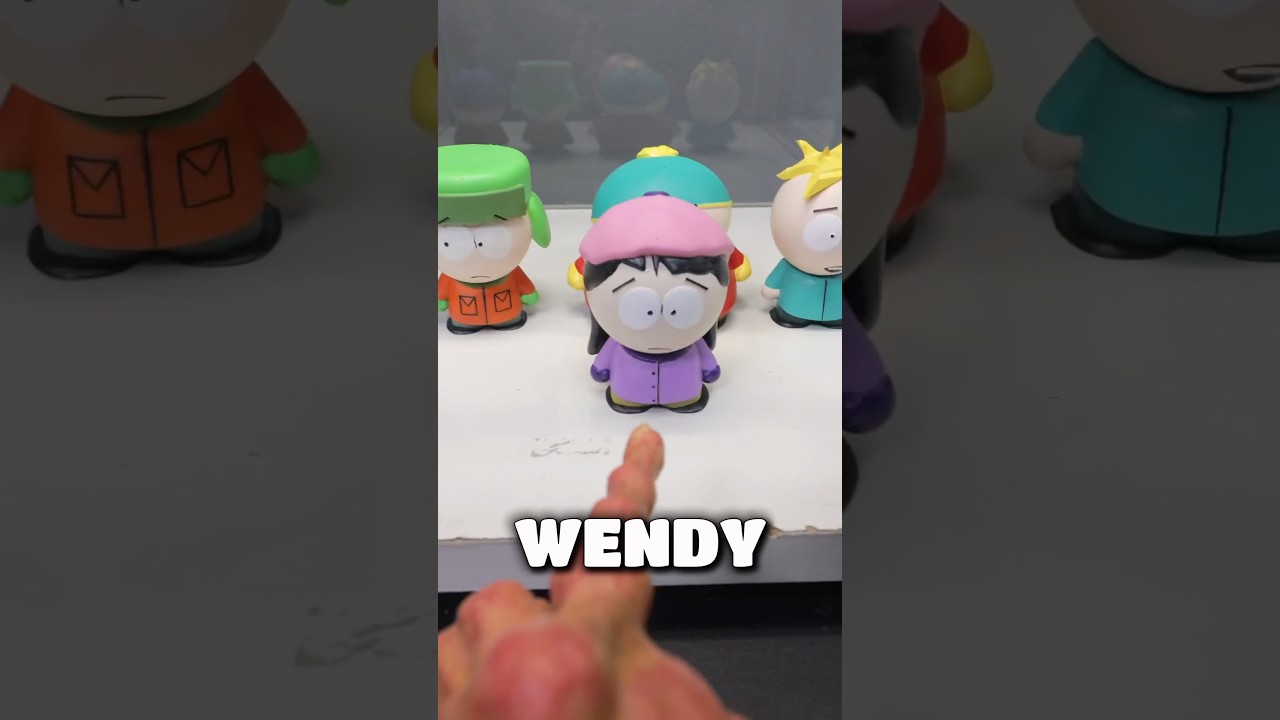 Wendy from south park #actionfigures #figtok #southpark #toyreview #collection