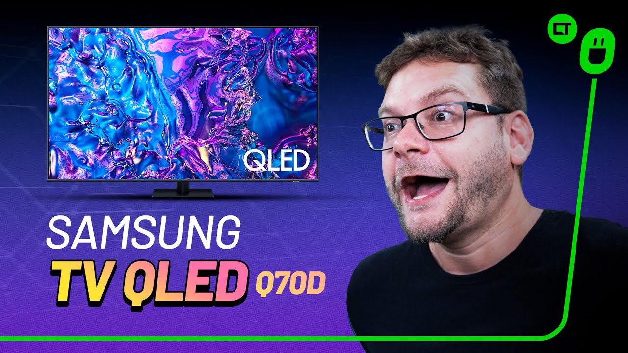 Samsung TV QLED Q70D 55 polegadas: QLED e recursos gamer