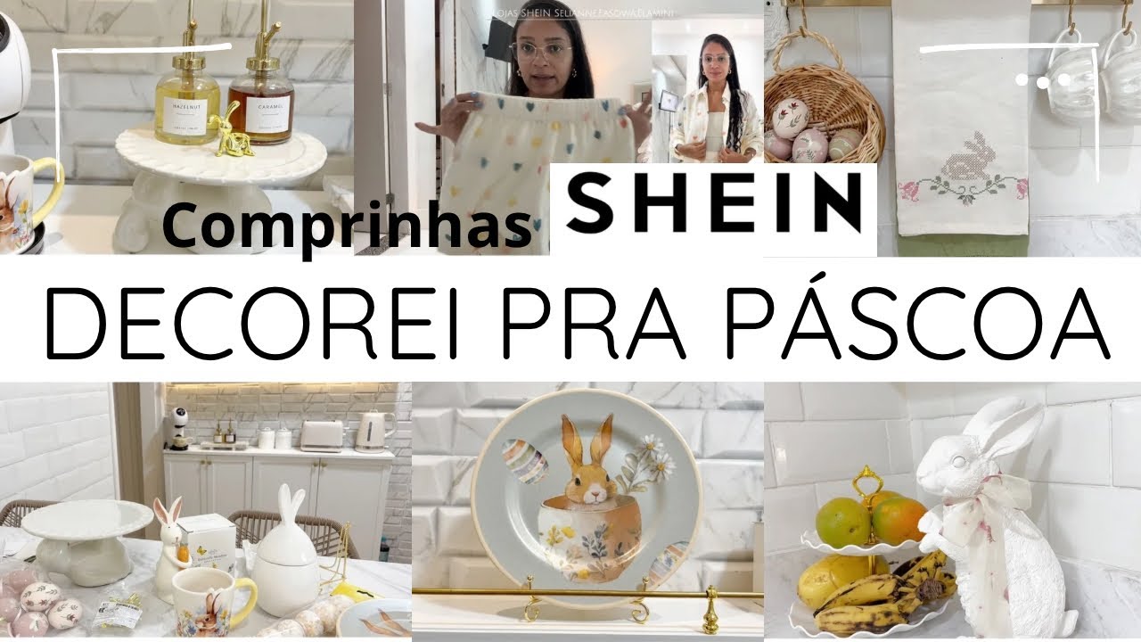 COMPRINHAS SHEIN | A DECOR MAIS LINDA QUE JÁ FIZ 
