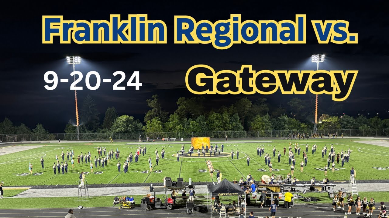 Franklin Regional vs. Gateway - Marching Band 2024