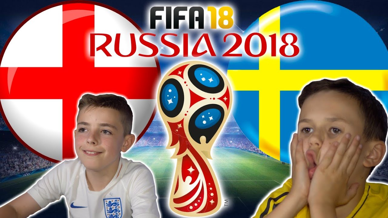 WORLD CUP 2018 QUARTER FINALS | ENGLAND VS SWEDEN | FIFA 18 SCORE PREDICTOR!