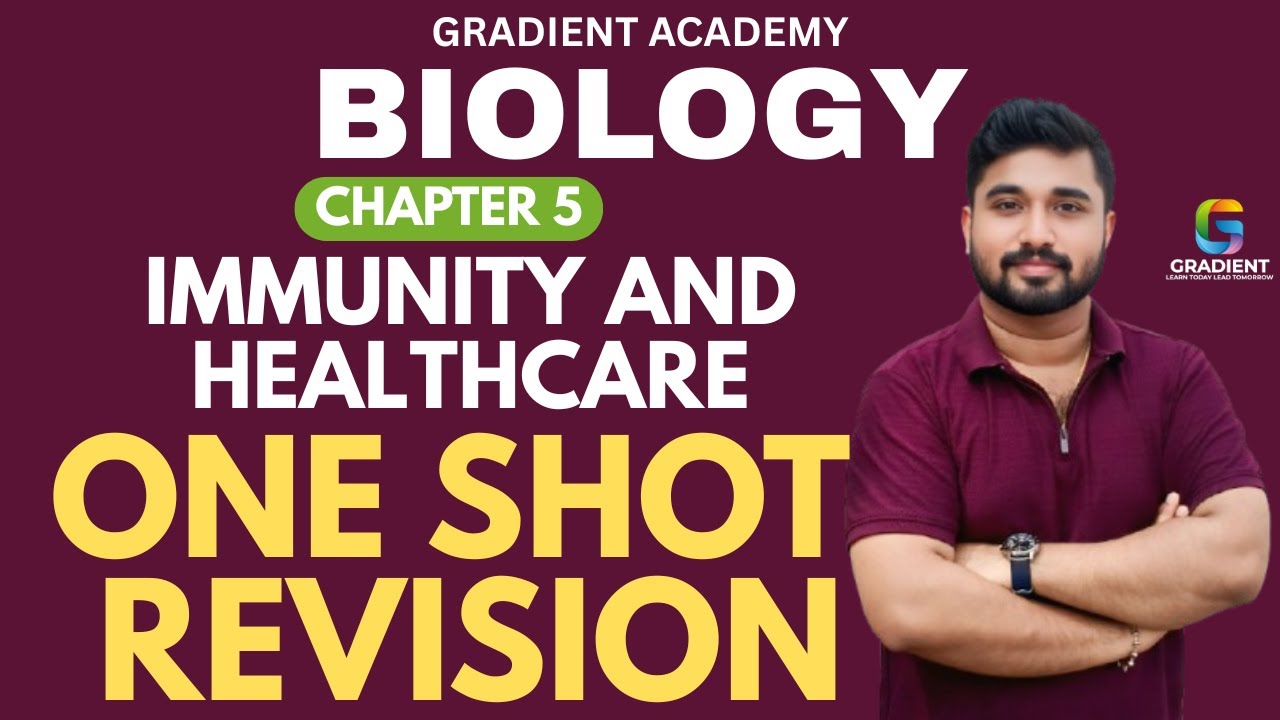 Immunity and Healthcare| ONE SHOT REVISION  chapter 5| biology  sslc 2025 |