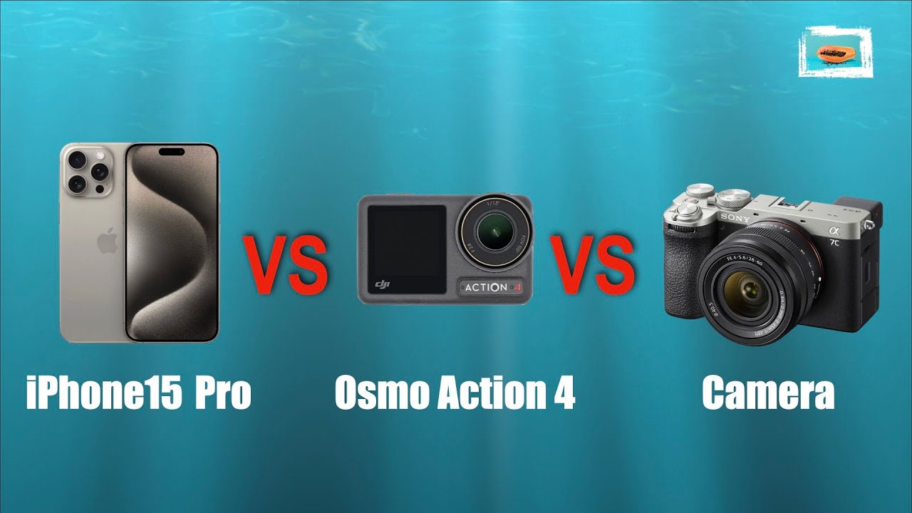 Osmo action 4/5 pro VS iPhone 15/16 pro VS mirrorless Camera | Why you need Osmo action 4/5 pro