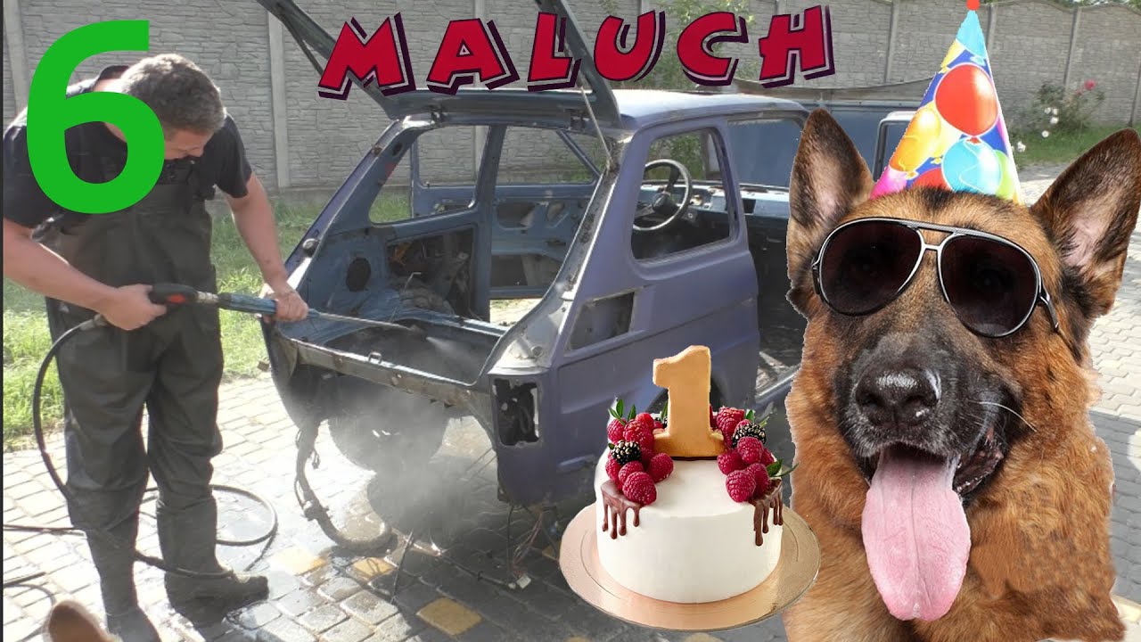 FIAT 126P BIS. ПОВНА розборка і мийка. День народження НОСАТОГО.