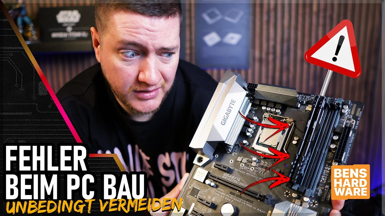 ACHTUNG! Diese FEHLER beim PC BAU solltet Ihr UNBEDINGT VERMEIDEN!