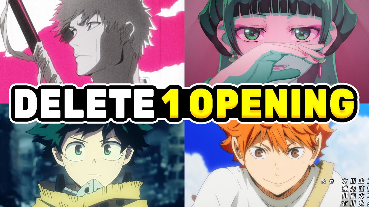 ELIMINATE 1 FOREVER 🔥 OPENINGS, ENDINGS, ANIME & MORE!