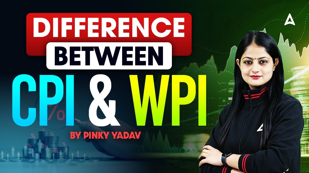 📊 Difference Between CPI & WPI | Explained Simply | By Pinky Yadav