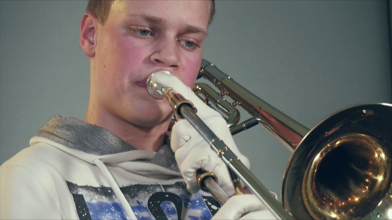 Tromboneles: docent Magnus Nilsson, leerling Ronald