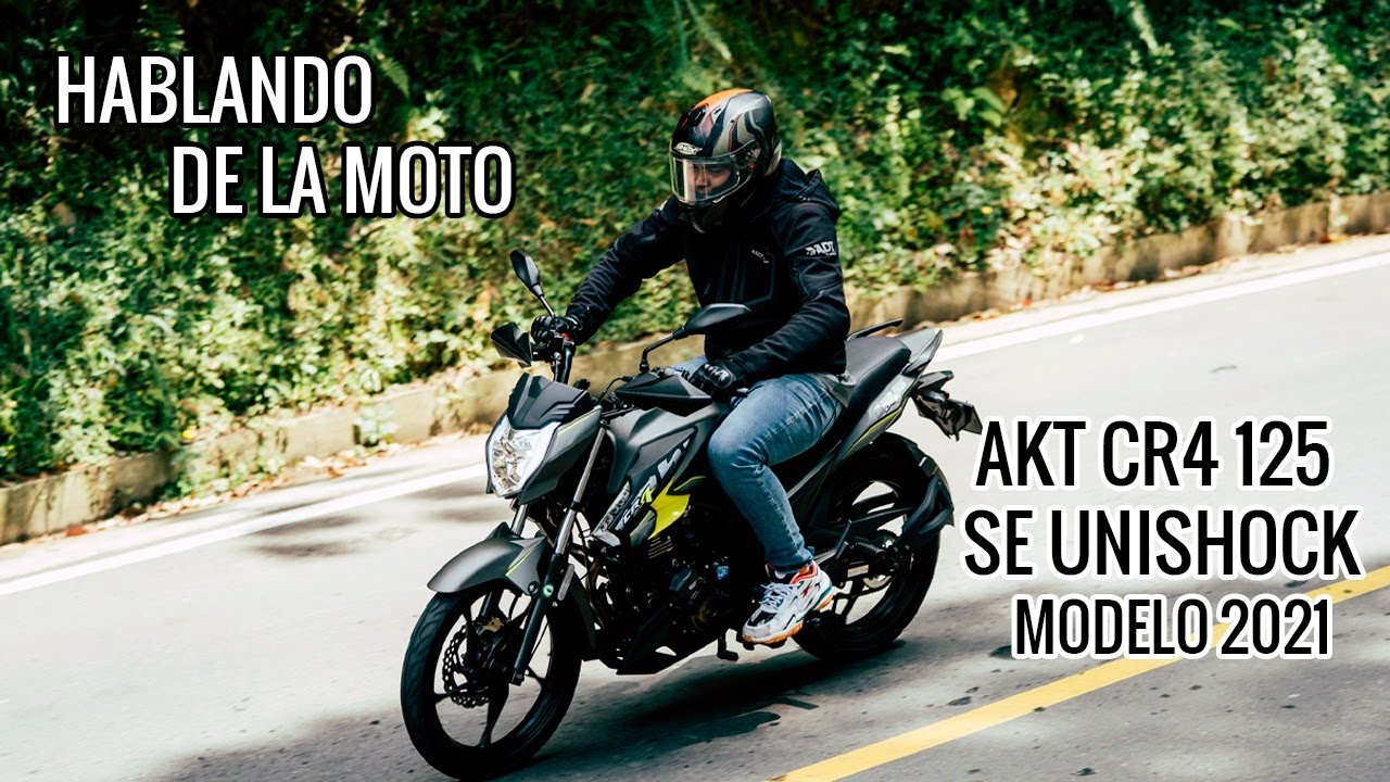 Hablando de la moto|AKT CR4 125 SE UNISHOCK MODELO 2021