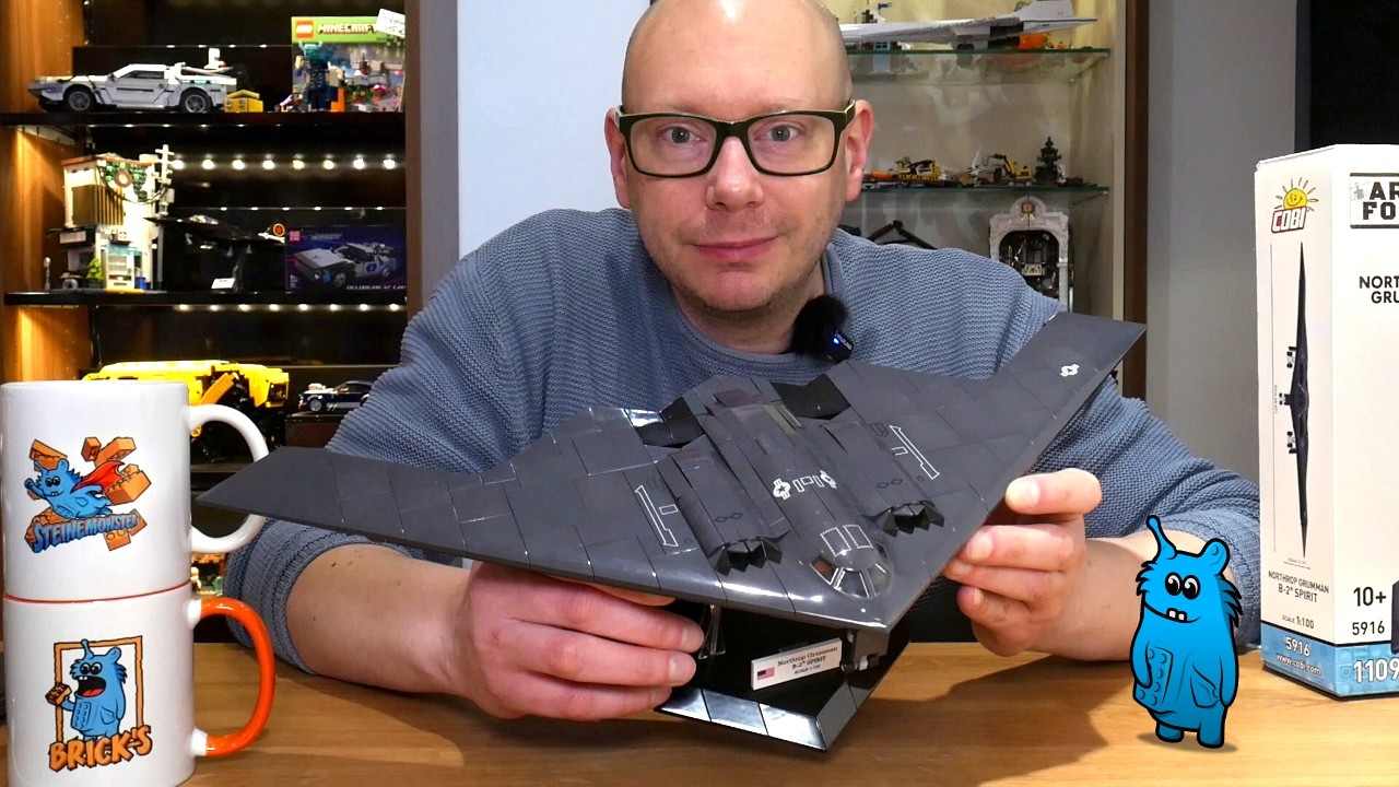 Kleiner Maßstab, trotzdem große Spannweite. COBI 5916 Northrop B-2 Spirit