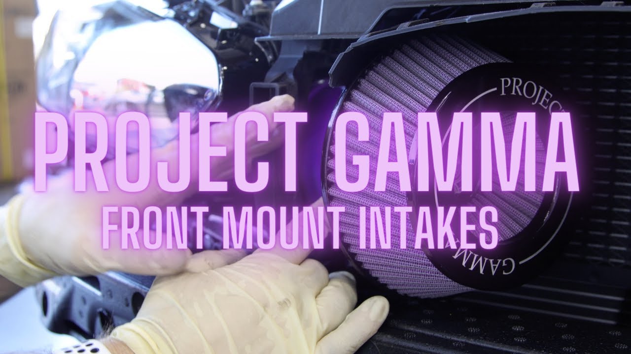 G80 M3 Build Project (part 3) - Project Gamma front mount intakes and grill /headlight installation.