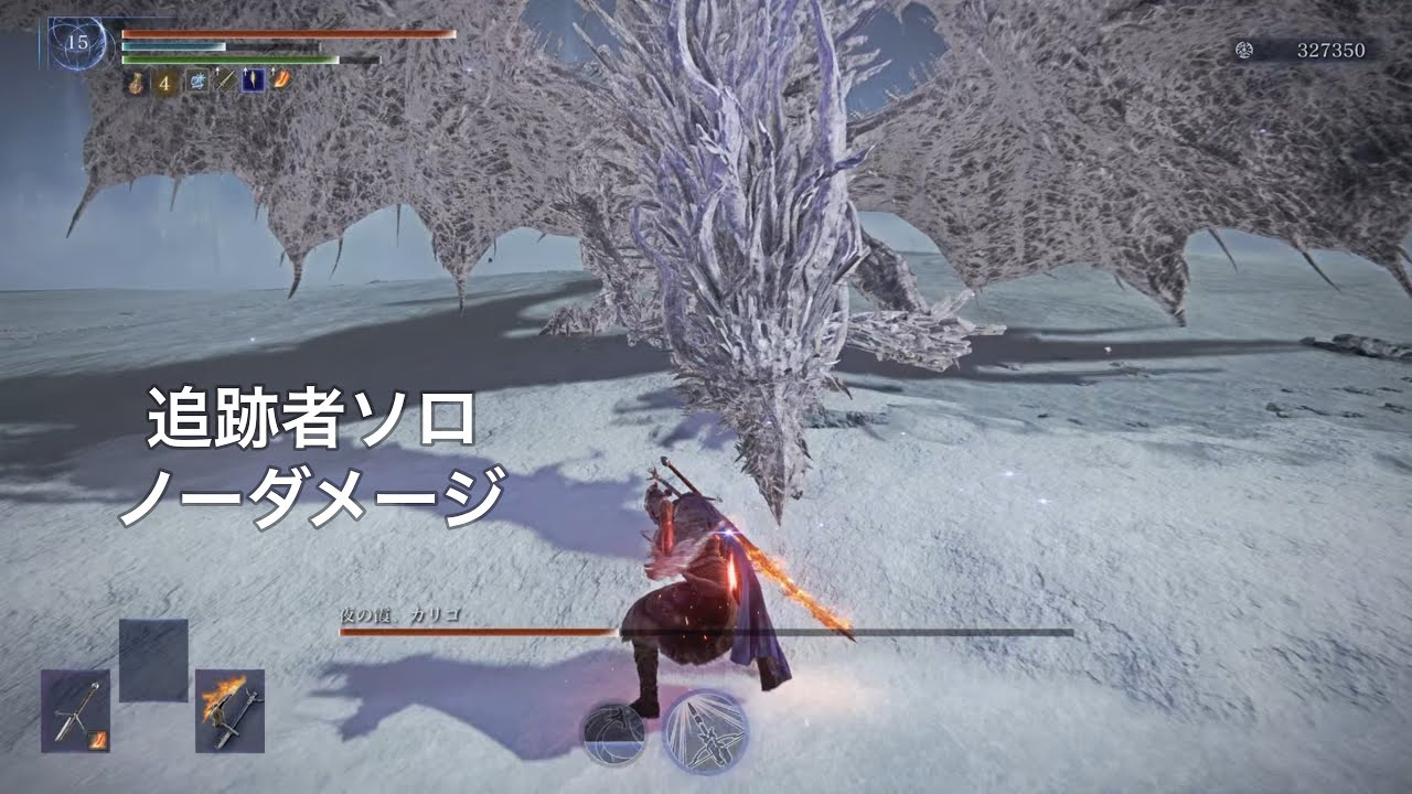 【エルデンリングナイトレイン】常世カリゴ  追跡者ソロ  ノーダメージ