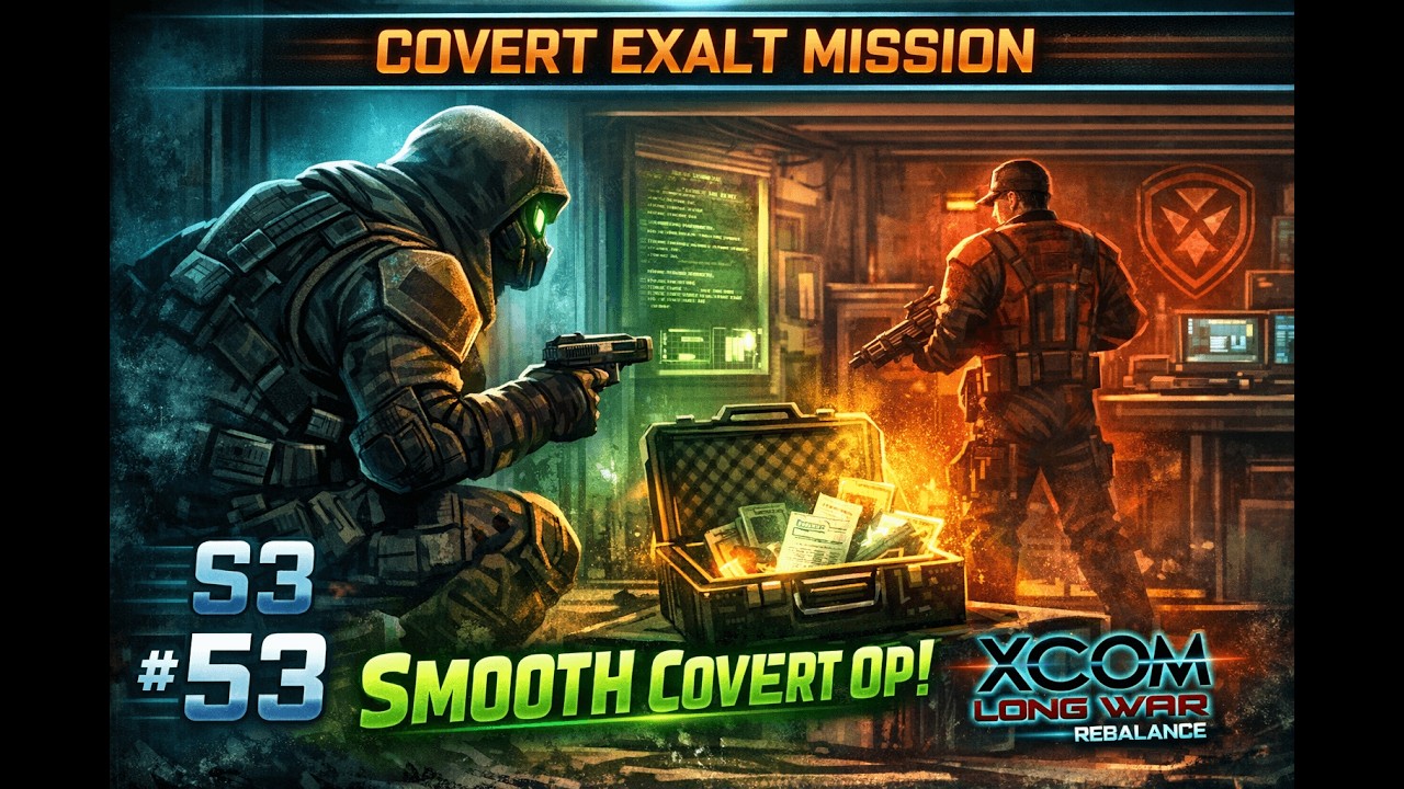 XCOM LW Rebalance S3E53: The Smoothest Covert Operation So Far