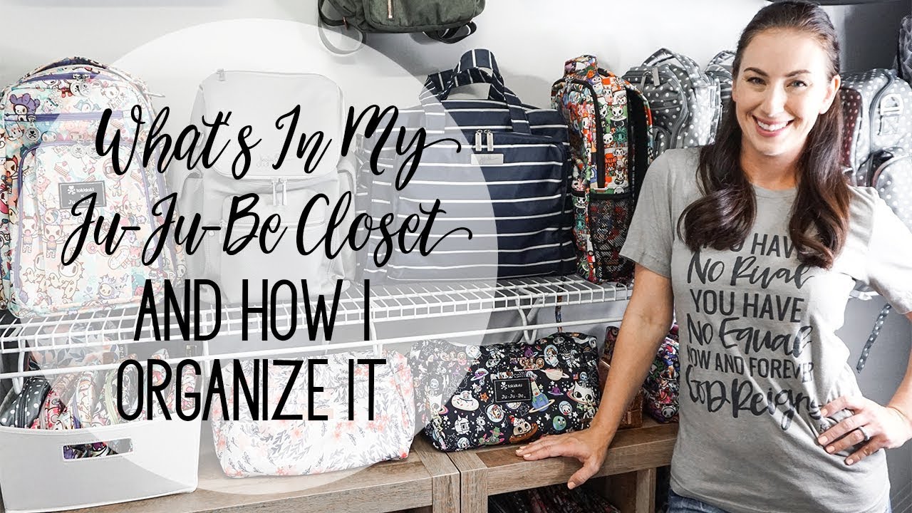 What's in My Ju-Ju-Be Closet & How I Organize It! | kateschwanke