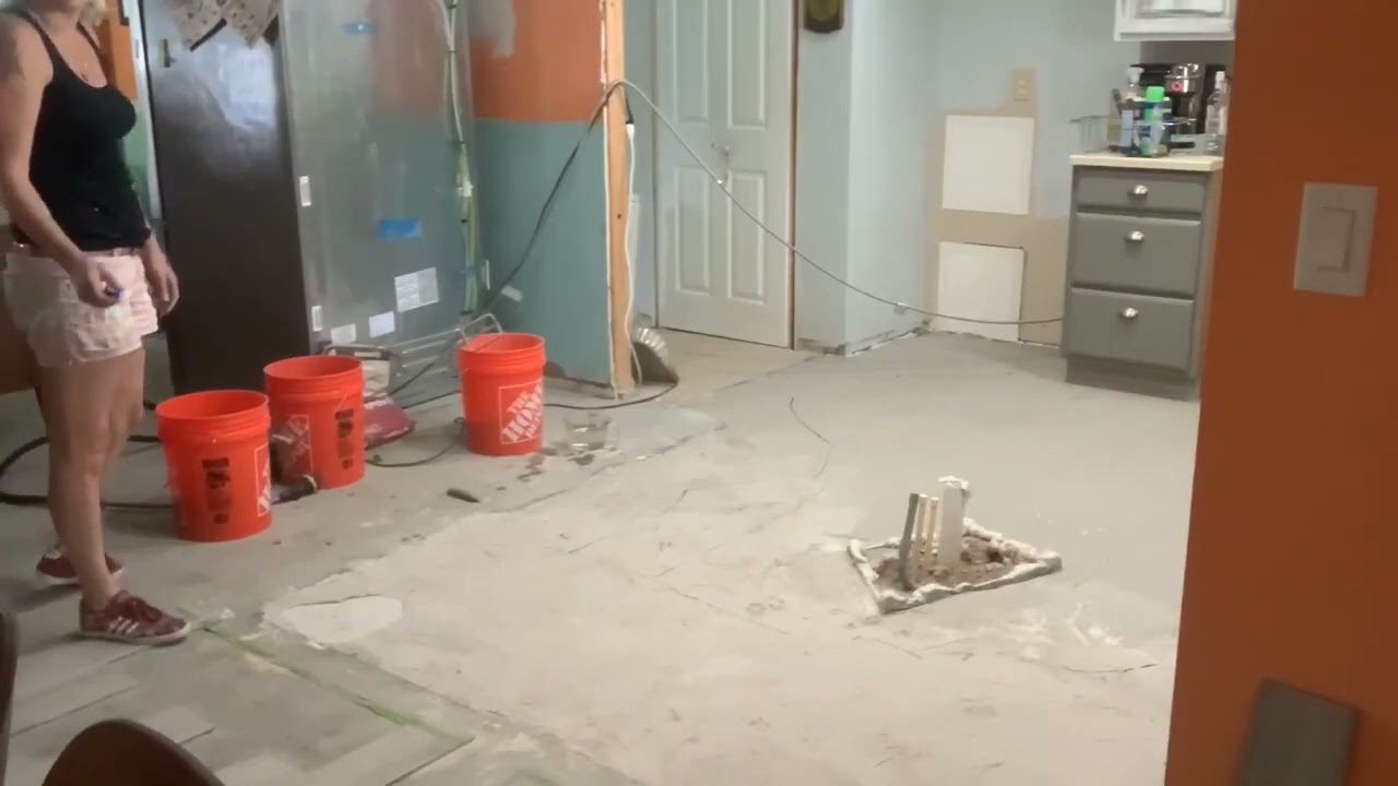 Leveling a floor