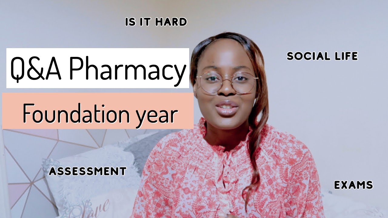 University Q&A | Is Foundation Year Pharmacy Difficult | Grades?